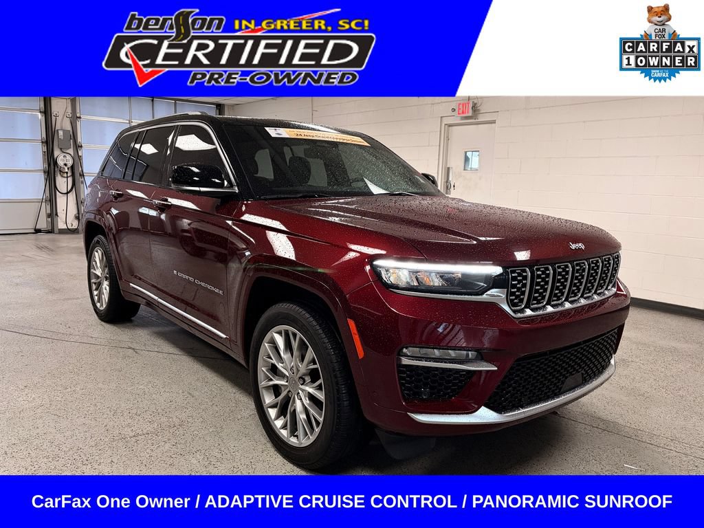 Certified 2024 Jeep Grand Cherokee Summit w/ Adv Protech Group IV AWD/4WD image 1