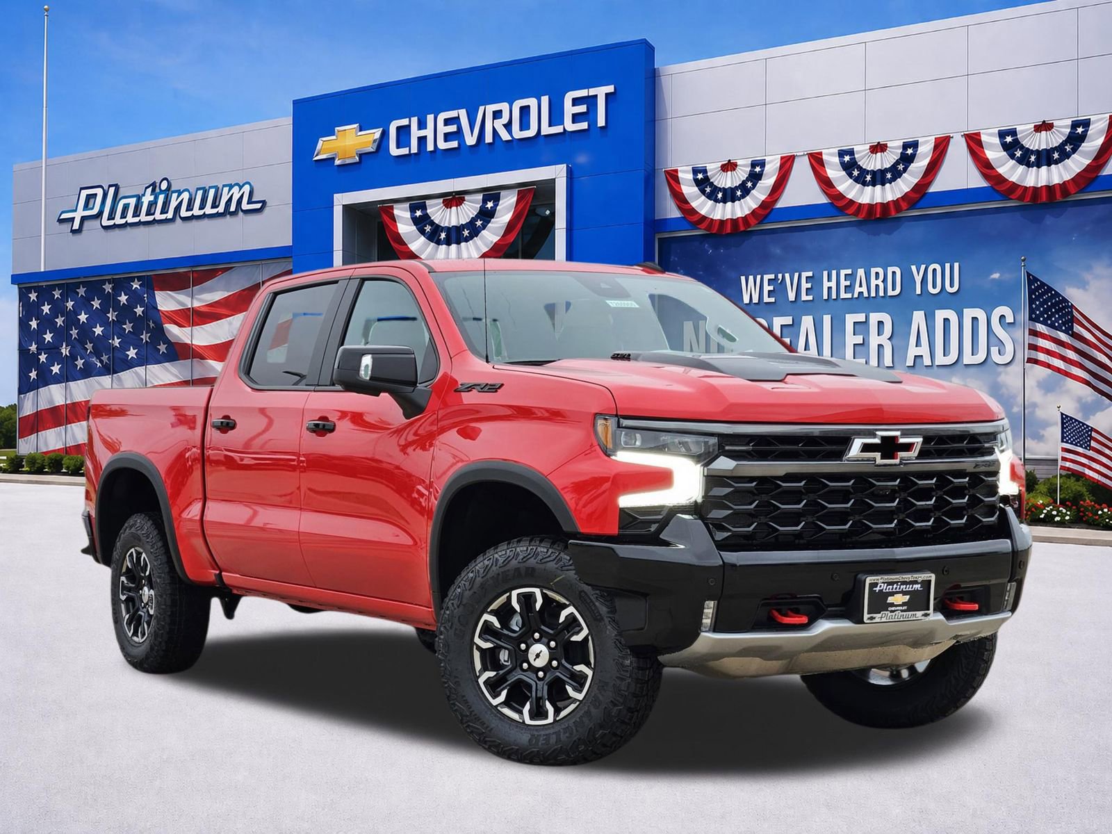 New 2026 Chevrolet Silverado 1500 ZR2 w/ LPO, Dark Essentials Package