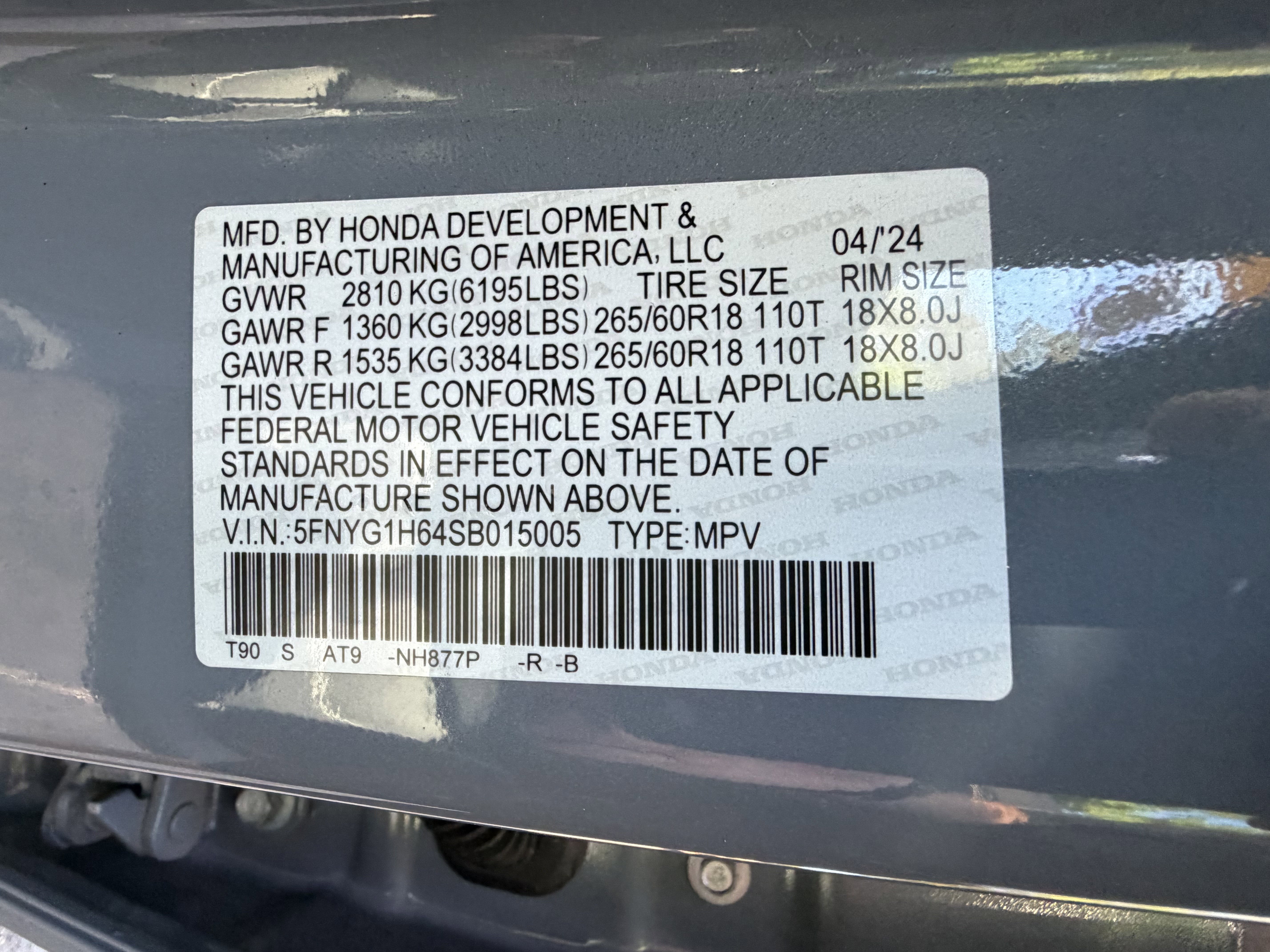 Used 2025 Honda Pilot TrailSport image 54