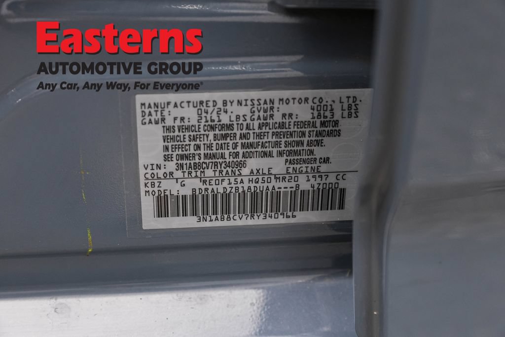 Used 2024 Nissan Sentra SV w/ All-Weather Package FWD image 37