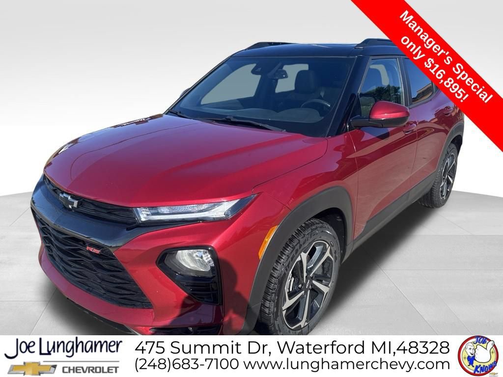 Certified 2021 Chevrolet TrailBlazer RS w/ Sun and Liftgate Package FWD image 8