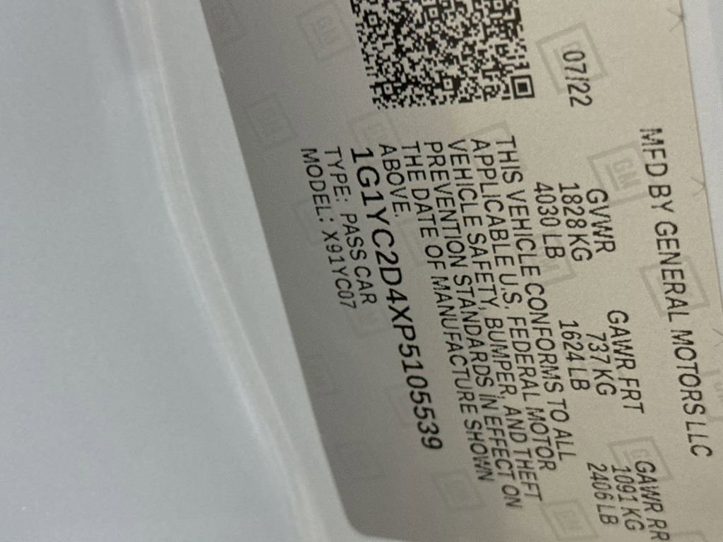 Used 2023 Chevrolet Corvette Stingray Premium Cpe w/ Battery Protection Package image 27