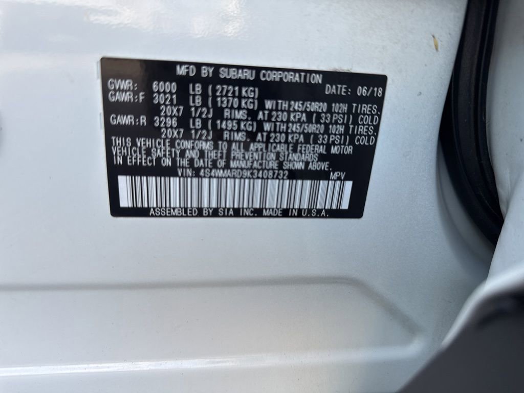 Used 2019 Subaru Ascent Touring w/ Popular Package #2 image 22