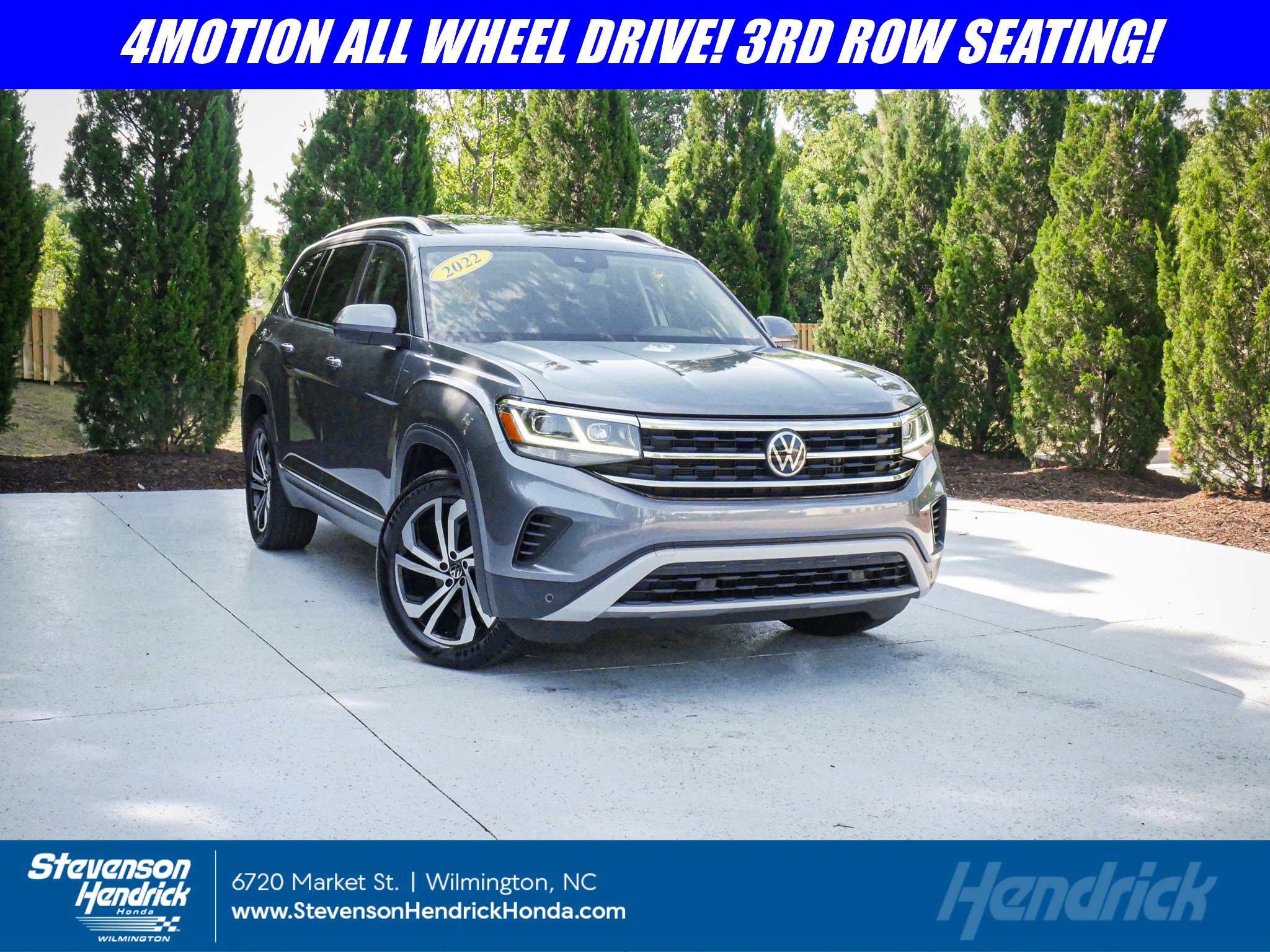 Used 2022 Volkswagen Atlas SEL AWD/4WD image 1