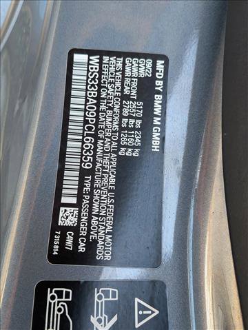 Used 2023 BMW M4 xDrive Competition w/ M Carbon Exterior Package image 25