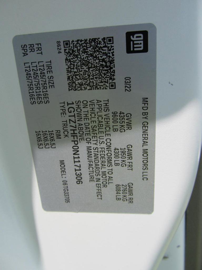 Used 2022 GMC Savana 3500 Extended w/ Driver Convenience Package image 20