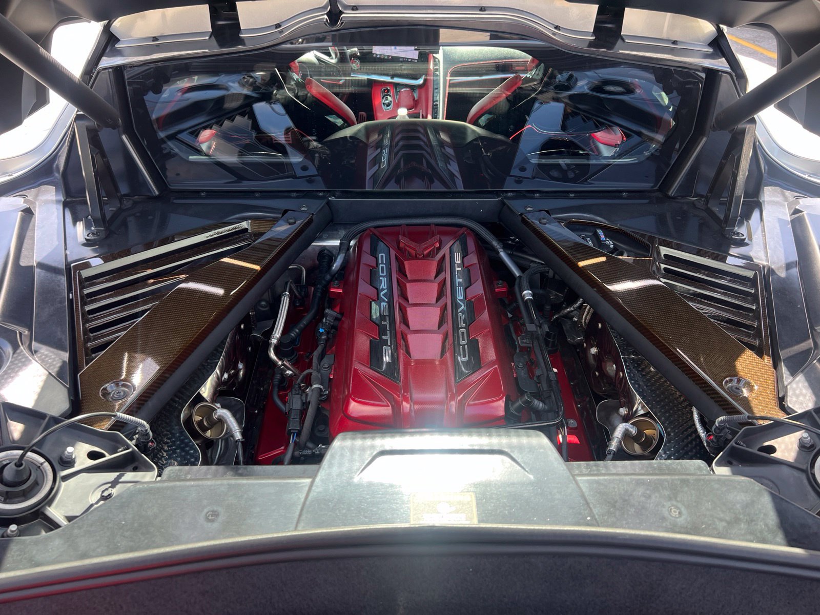 Used 2022 Chevrolet Corvette Stingray Preferred Cpe w/ Engine Appearance Package RWD image 13