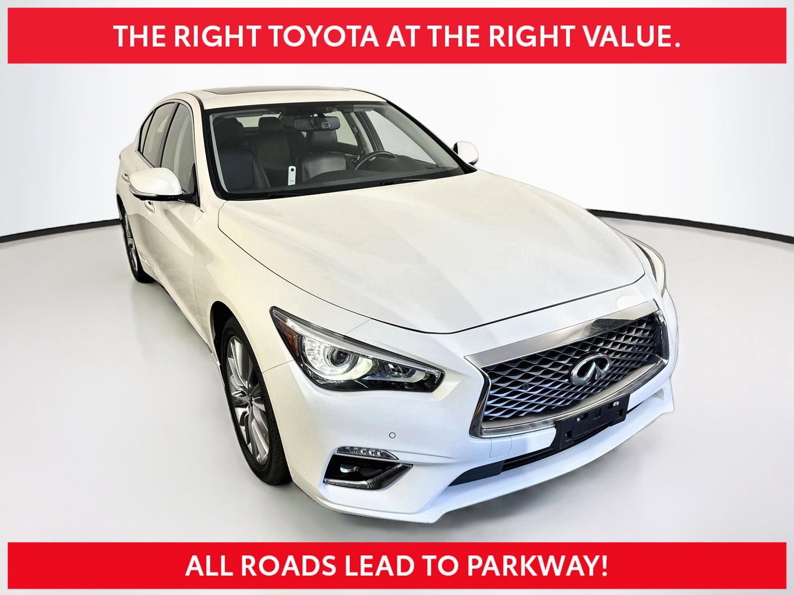 Used 2023 INFINITI Q50 Luxe w/ Cargo Package