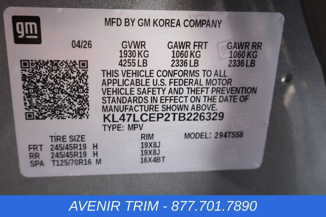 New 2026 Buick Envista Avenir FWD image 28