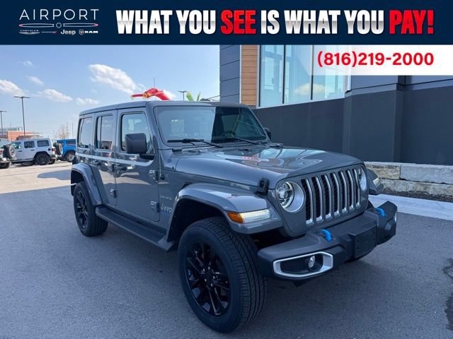 Used 2022 Jeep Wrangler Unlimited Sahara w/ Cold Weather Group AWD/4WD image 1
