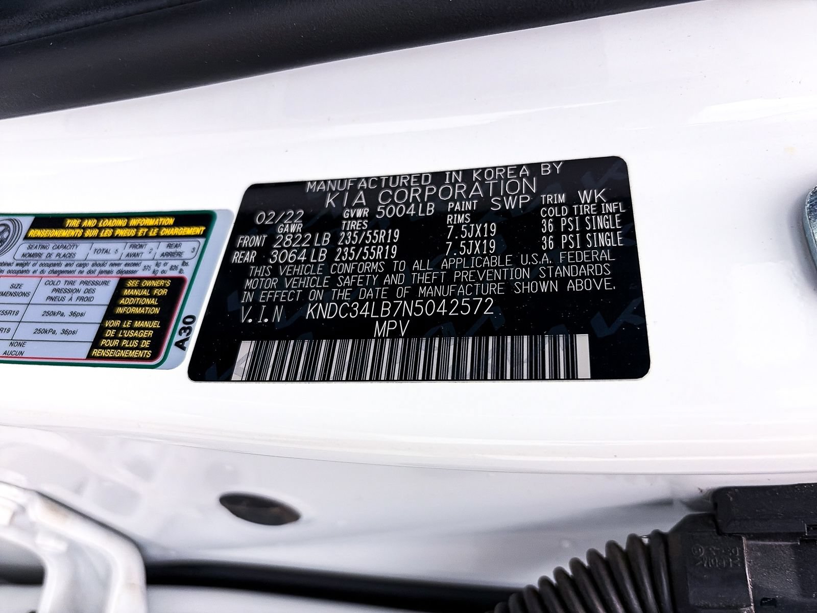 Certified 2022 Kia EV6 Light RWD image 40