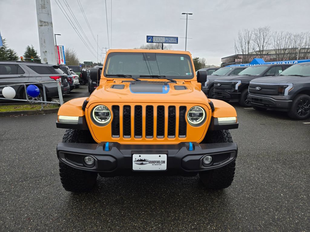 Used 2021 Jeep Wrangler Unlimited Rubicon 4xe w/ Cold Weather Group image 2