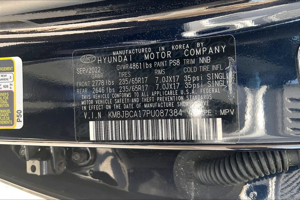 Used 2023 Hyundai Tucson Blue AWD/4WD image 17