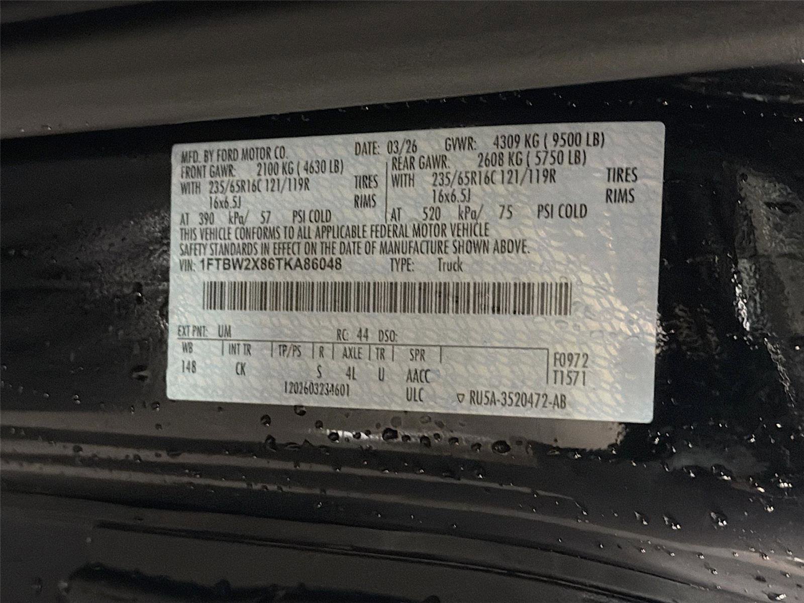 New 2026 Ford Transit 350 148 High Roof AWD image 28