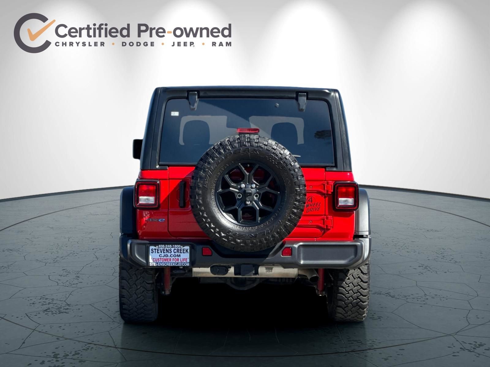 Certified 2025 Jeep Wrangler Unlimited Sport S 4xe image 5