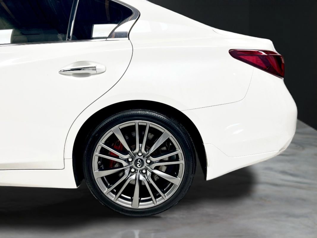 Used 2019 INFINITI Q50 Red Sport 400 w/ Sensory Package AWD/4WD image 67