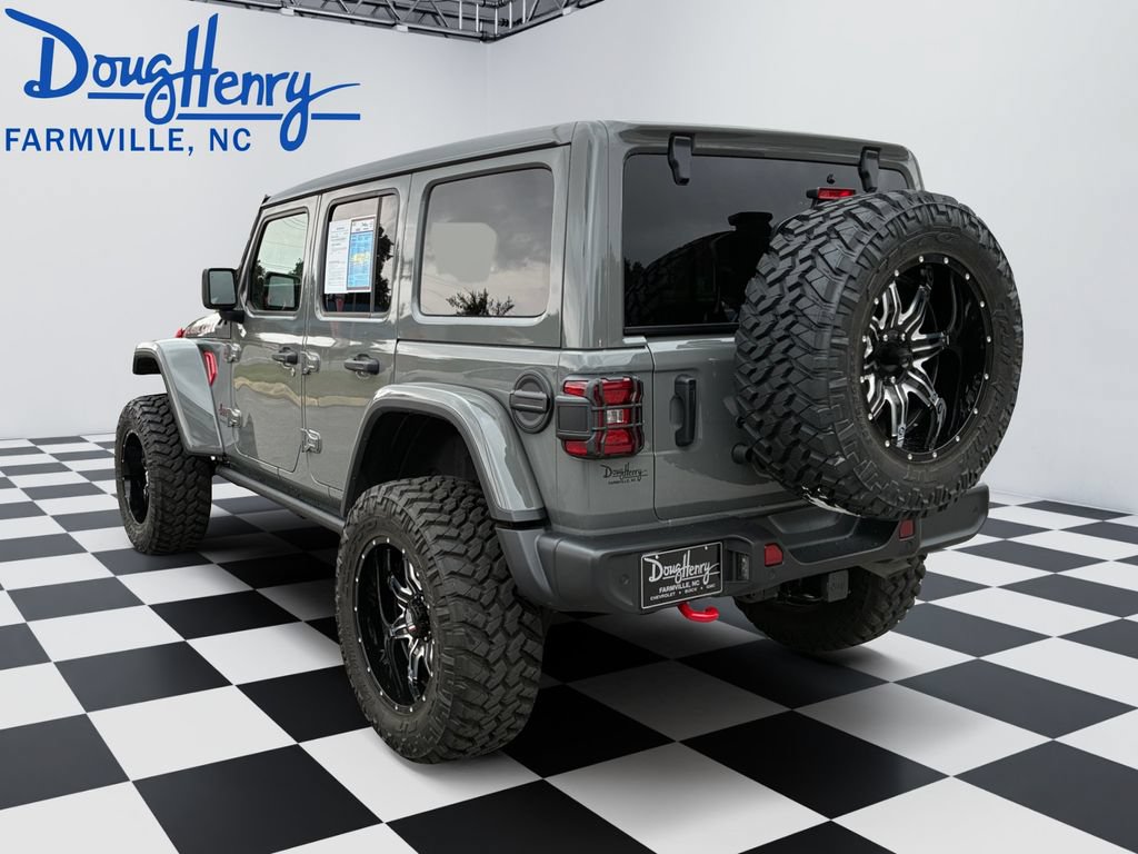 Used 2021 Jeep Wrangler Unlimited Rubicon AWD/4WD image 3
