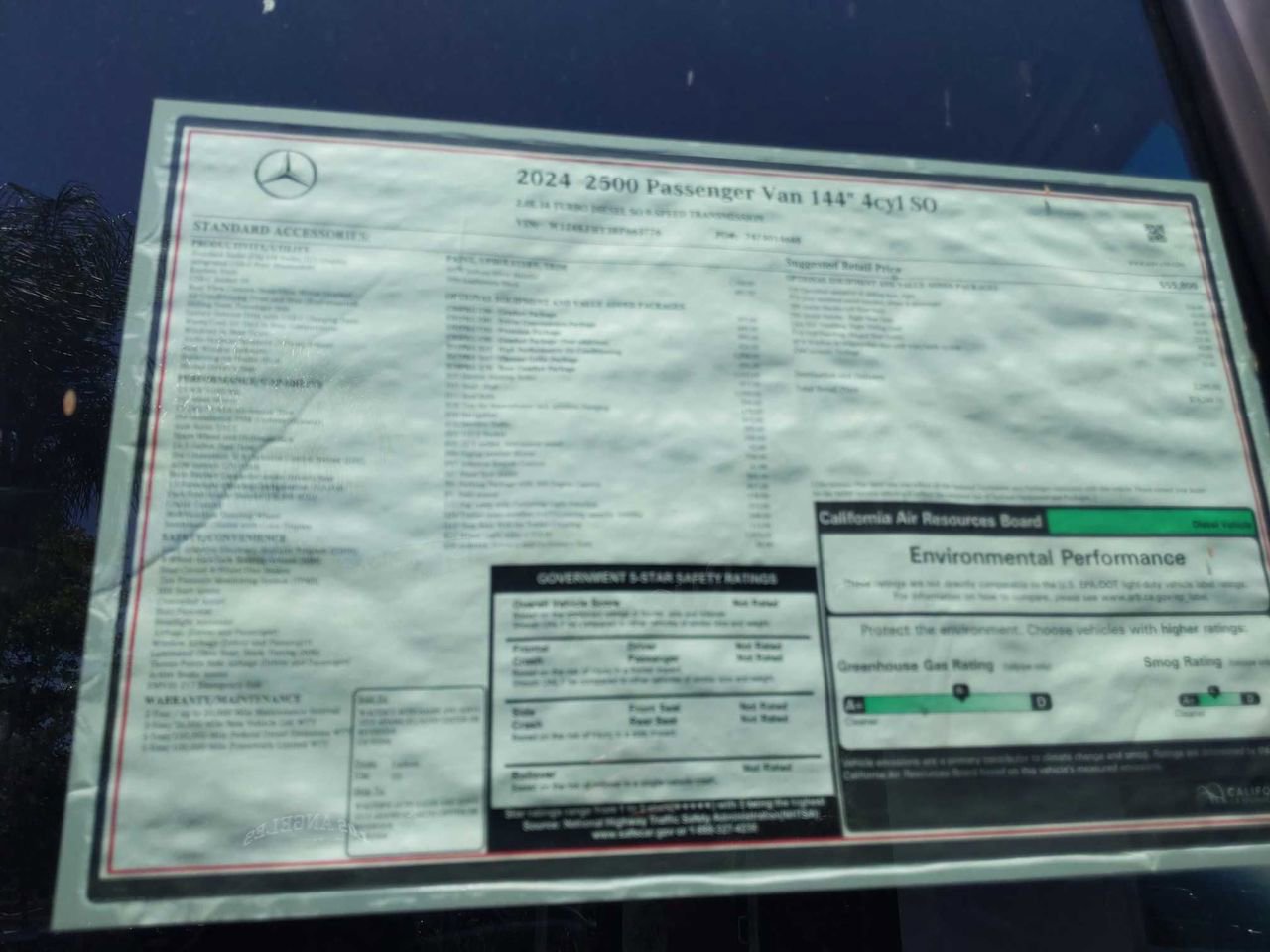 New 2024 Mercedes-Benz Sprinter 2500 image 12