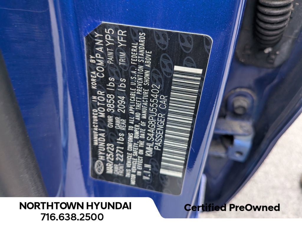 Used 2023 Hyundai Elantra SEL w/ Convenience Package FWD image 37