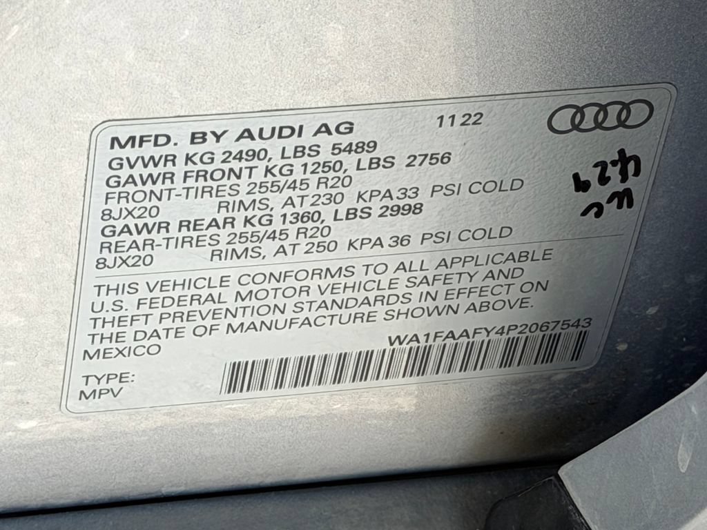 Certified 2023 Audi Q5 2.0T Prestige AWD/4WD image 9