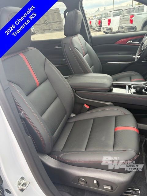 New 2026 Chevrolet Traverse RS w/ LPO, Floor Liner Package AWD/4WD image 29