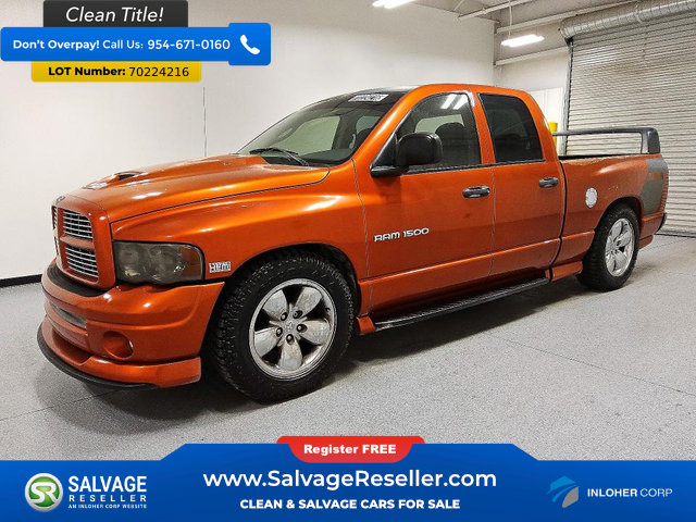 Used 2005 Dodge Ram 1500 Truck SLT w/ Daytona Edition Group RWD image 1