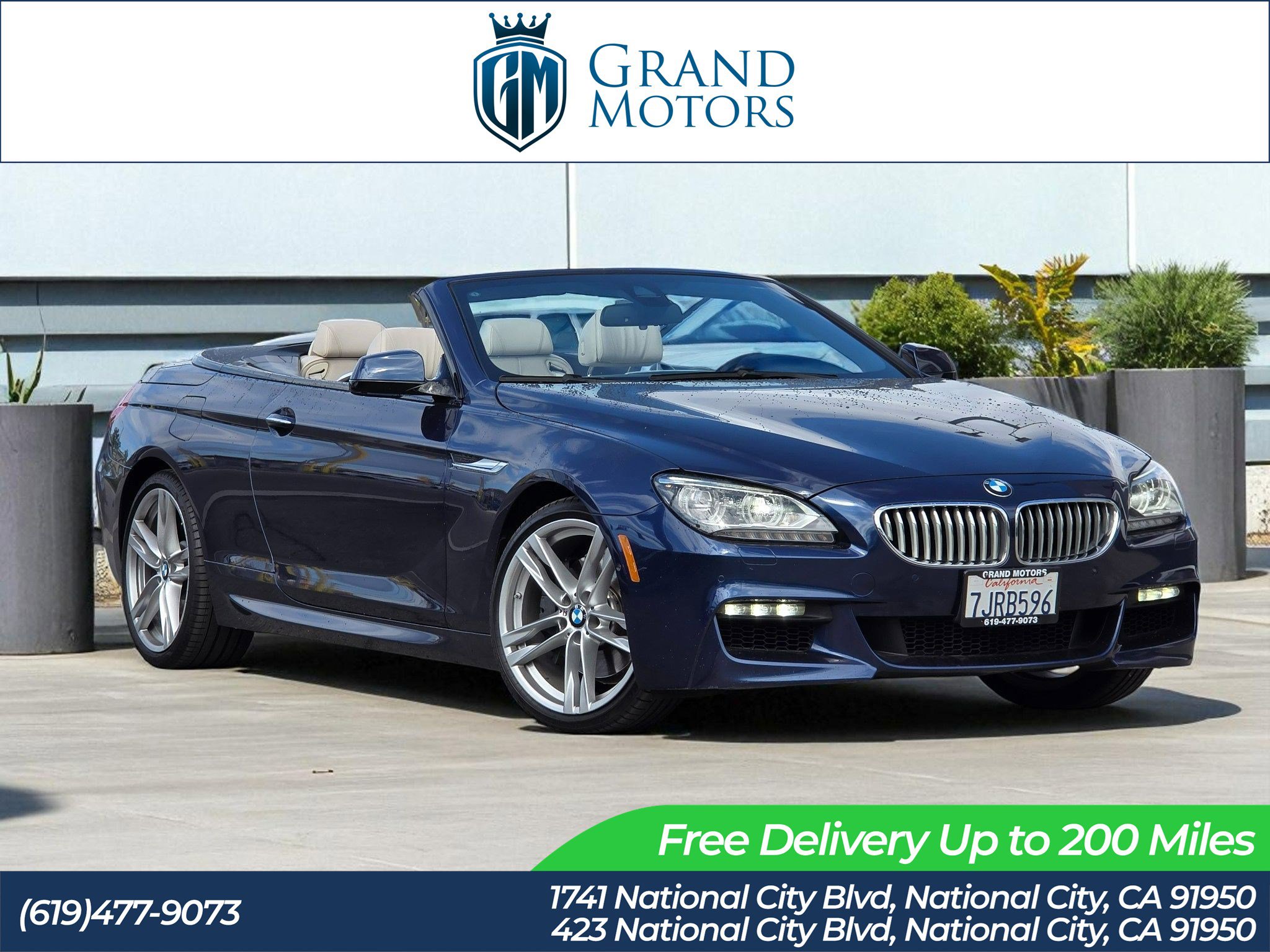 Used 2015 BMW 650i Convertible