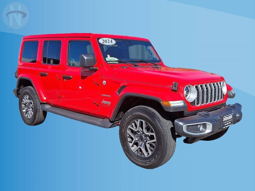 Certified 2024 Jeep Wrangler Unlimited Sahara w/ Technology Group