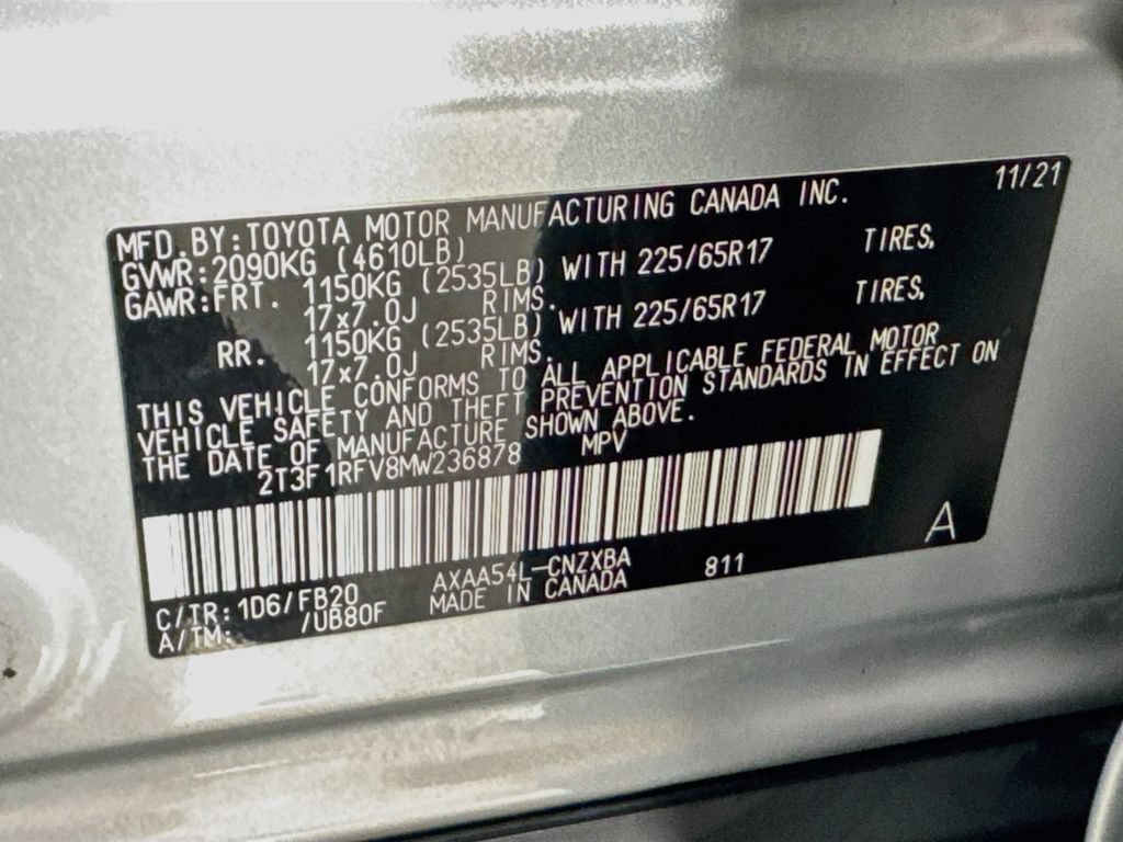Used 2021 Toyota RAV4 LE AWD/4WD image 36