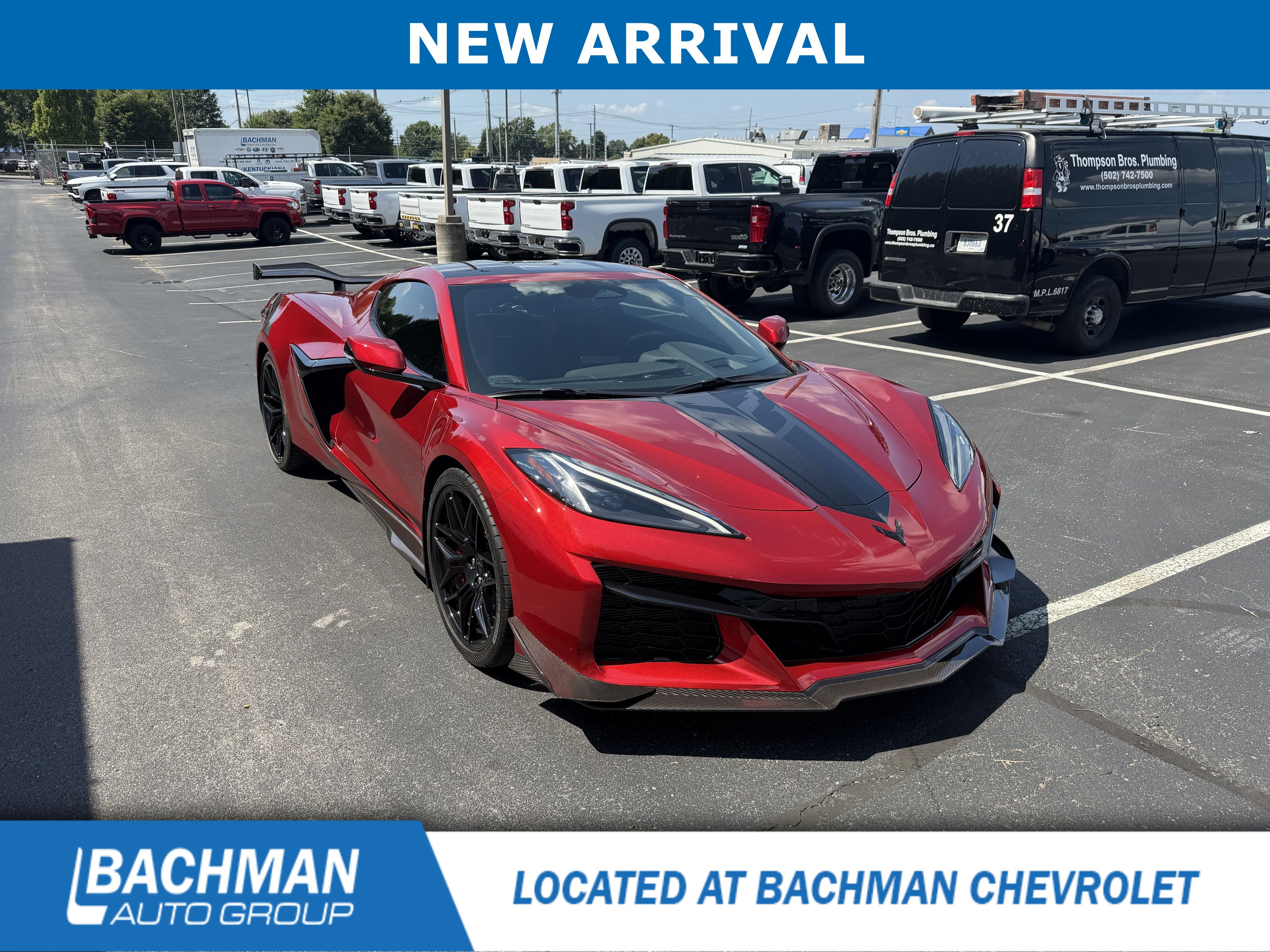 Used 2024 Chevrolet Corvette Z06 w/ Z07 Performance Package RWD image 2