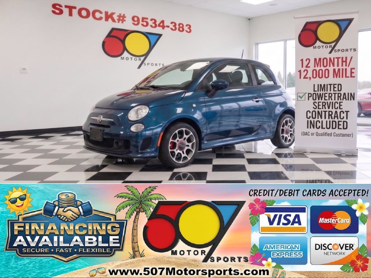 Used 2015 FIAT 500 Sport FWD image 1