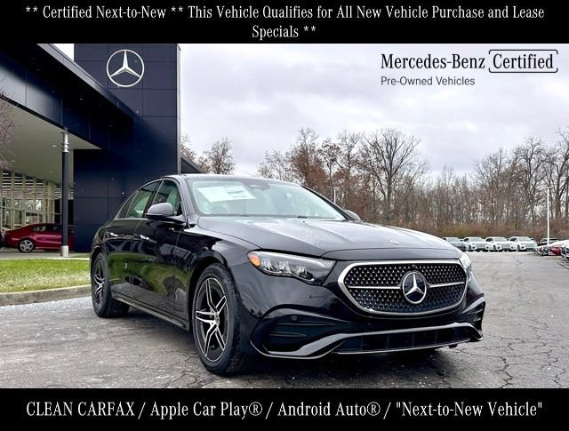 Certified 2026 Mercedes-Benz E 350 4MATIC Sedan