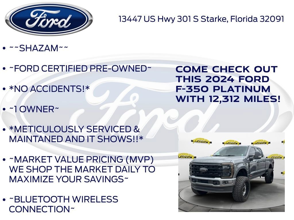Used 2024 Ford F350 Platinum w/ FX4 Off-Road Package image 6