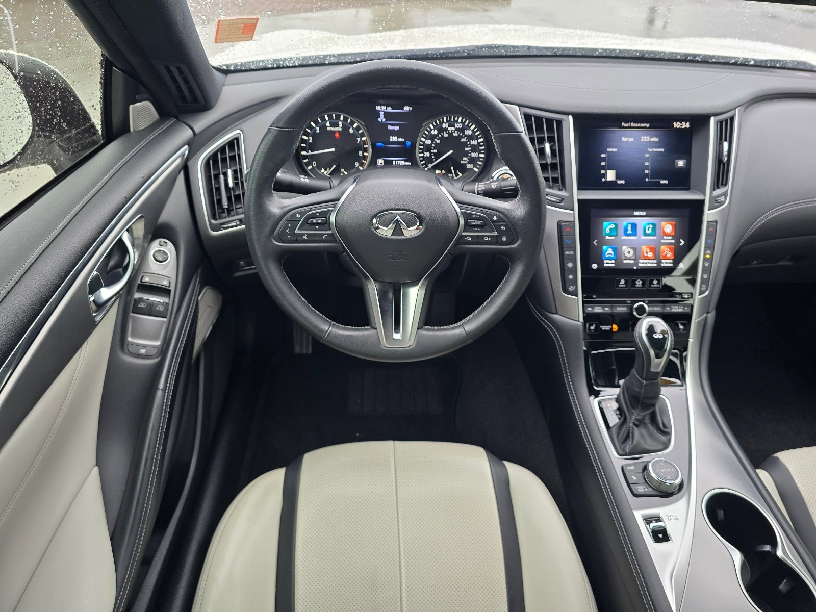 Used 2022 INFINITI Q60 3.0t Luxe w/ Cargo Package RWD image 13