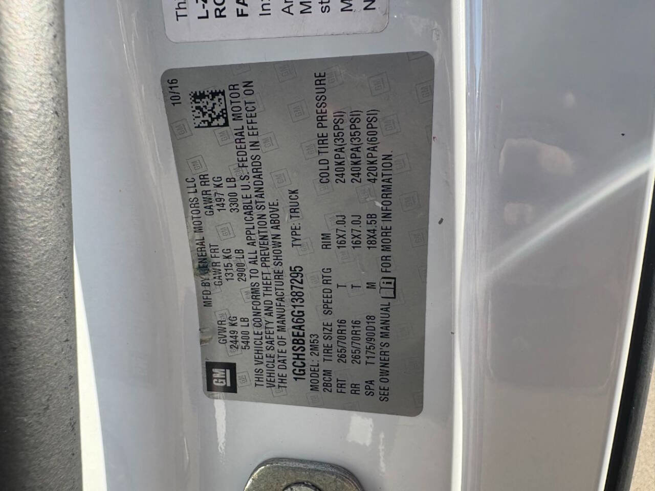 Used 2016 Chevrolet Colorado W/T image 21