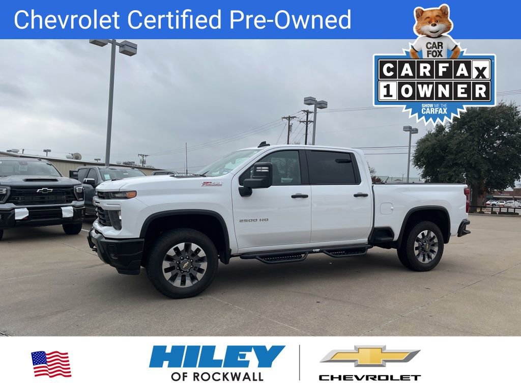 Used 2024 Chevrolet Silverado 2500 Custom w/ Custom Value Package