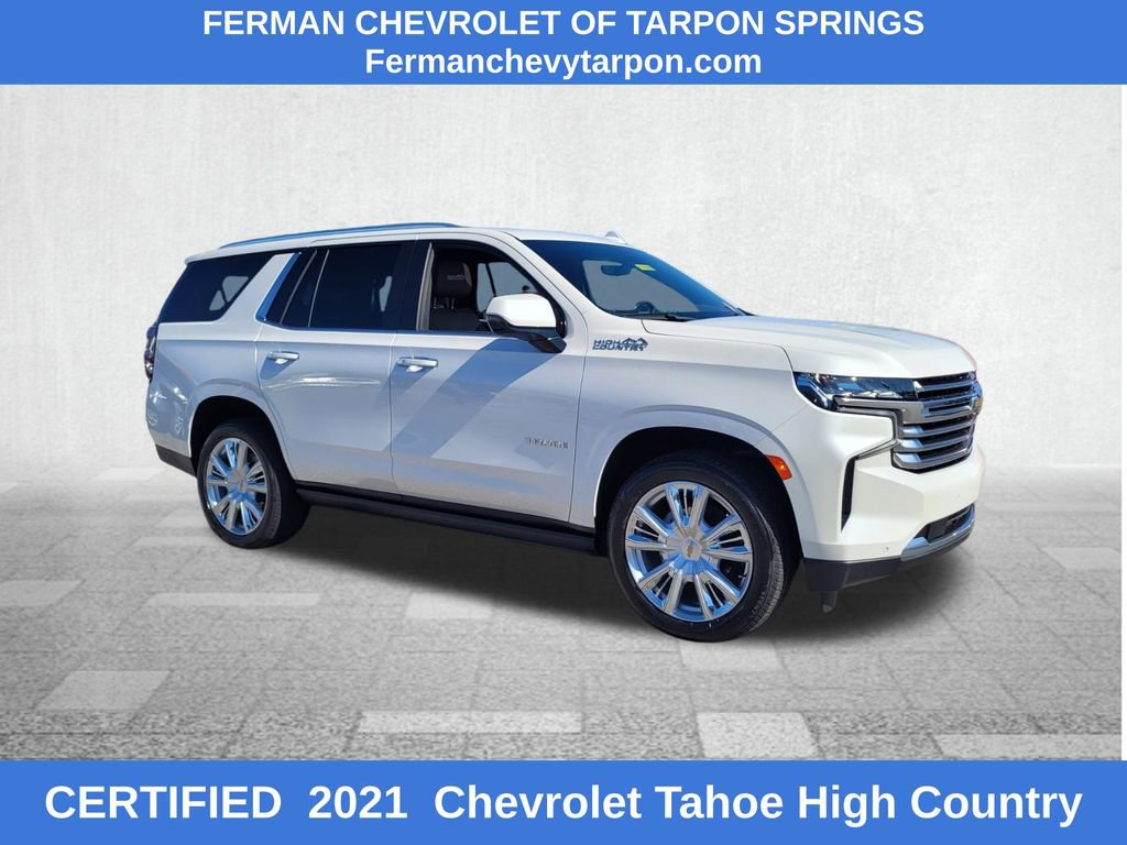Used 2021 Chevrolet Tahoe High Country w/ Premium Package