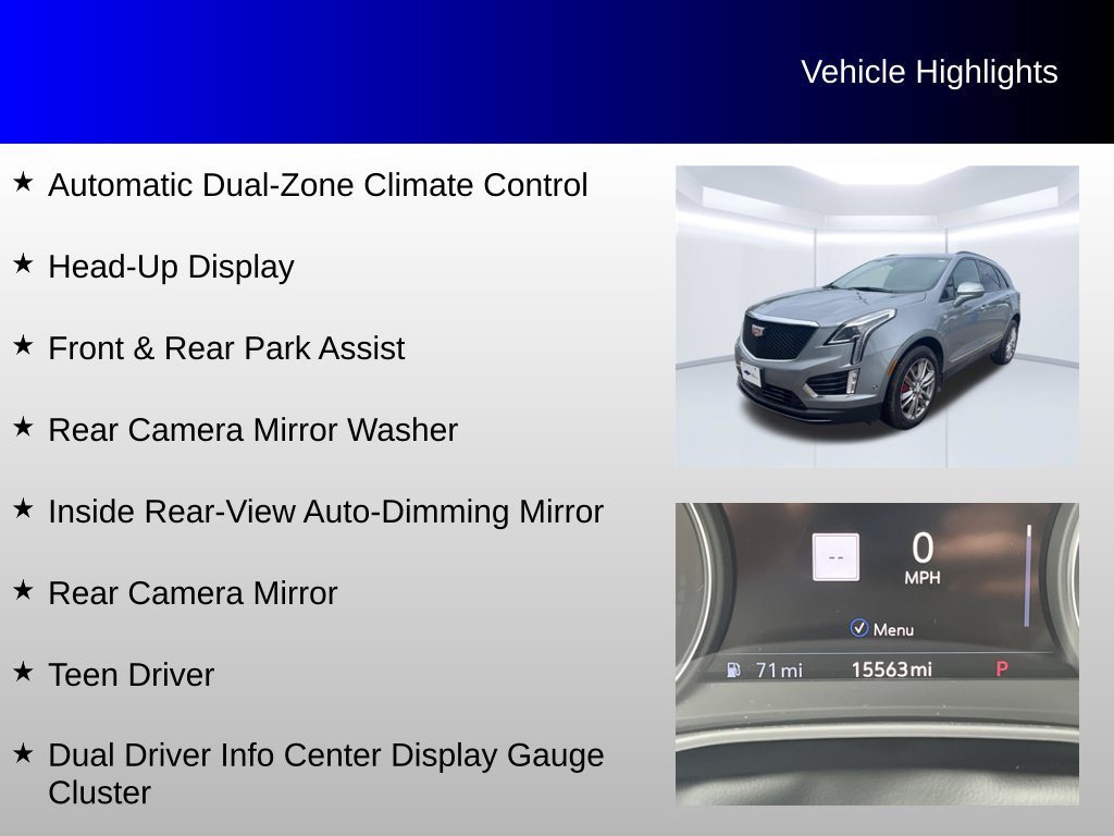Used 2025 Cadillac XT5 Sportv w/ Technology Package AWD/4WD image 20