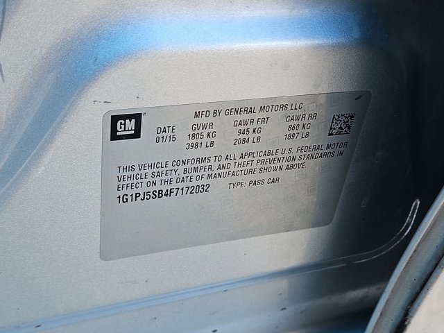 Used 2015 Chevrolet Cruze Eco FWD image 24
