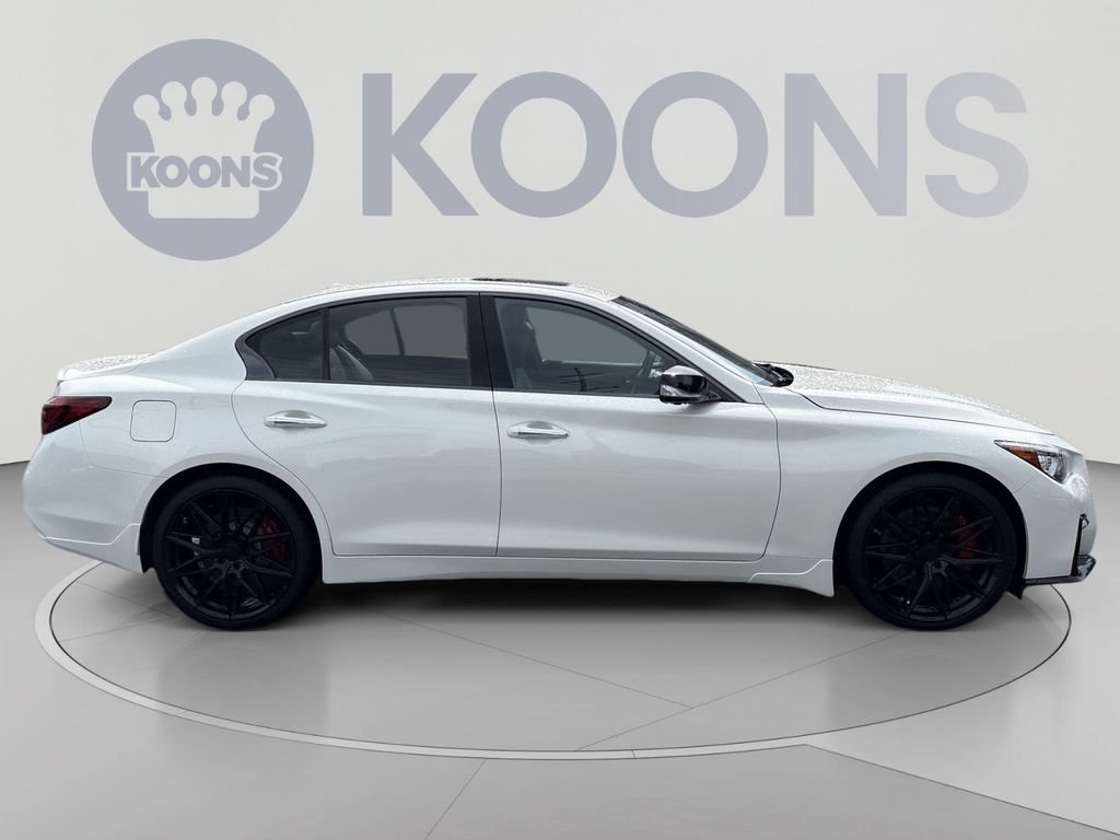 Used 2021 INFINITI Q50 Red Sport 400 w/ Proactive Package AWD/4WD image 8