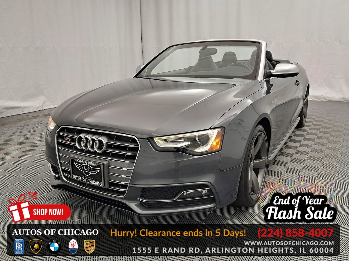 Used 2015 Audi S5 Premium Plus w/ Technology Package