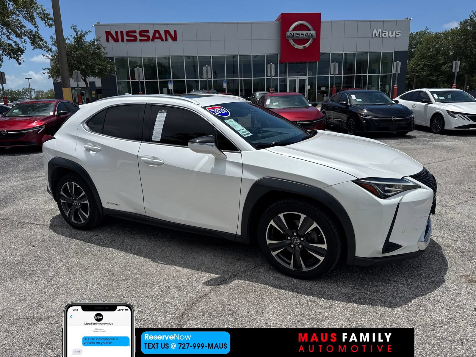 Used 2020 Lexus UX 250h w/ Premium Package