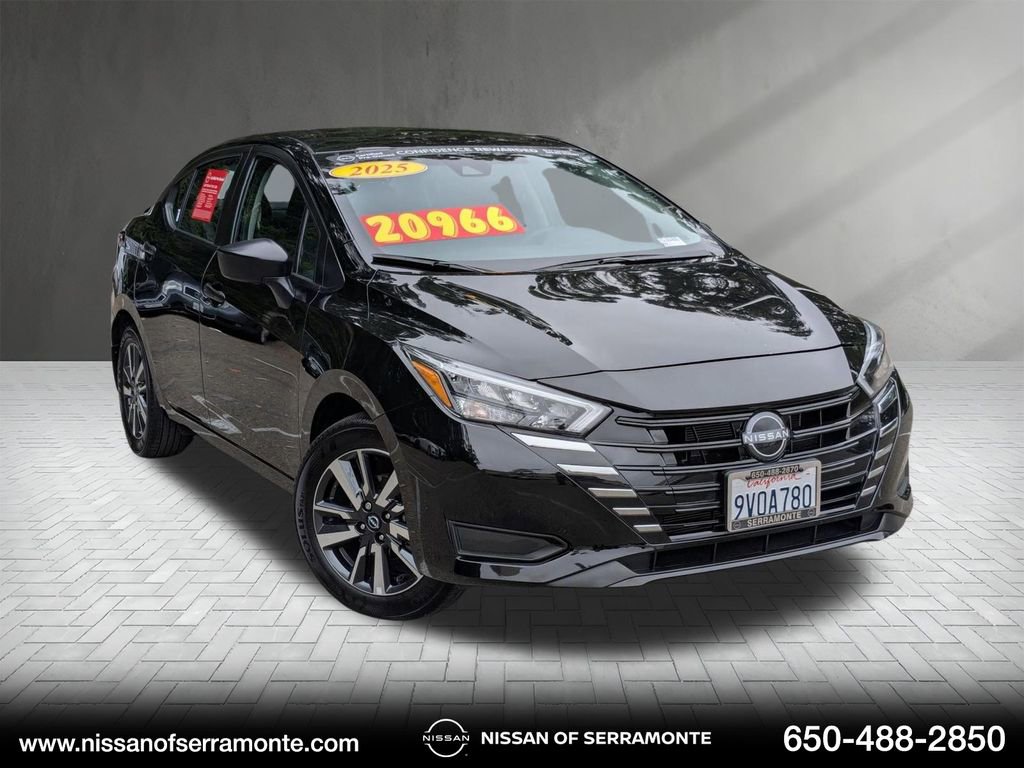 Used 2025 Nissan Versa S w/ S Plus Package FWD image 1