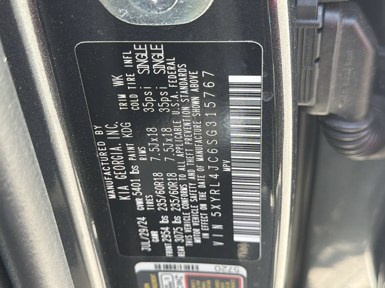 Used 2025 Kia Sorento S FWD image 35