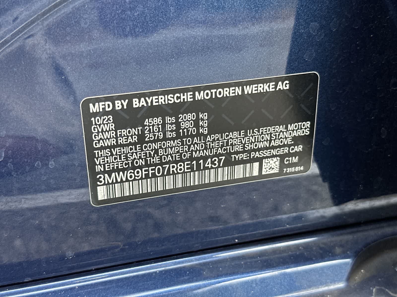 Used 2024 BMW 330i Sedan w/ Premium Package RWD image 23