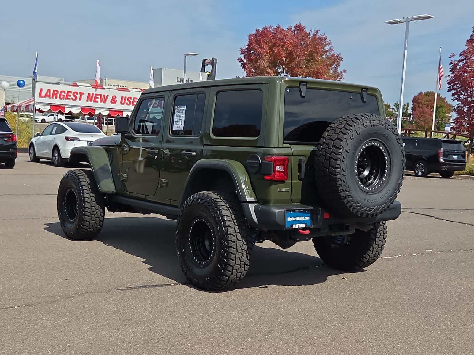 Used 2021 Jeep Wrangler Unlimited Rubicon AWD/4WD image 12