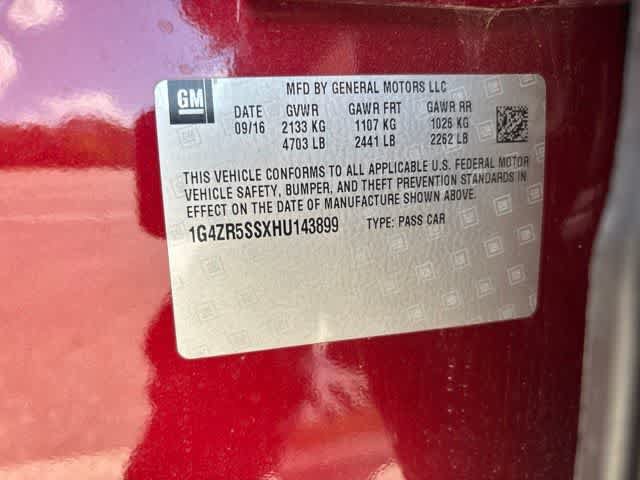 Used 2017 Buick LaCrosse Premium w/ Driver Confidence Package #2 FWD image 22