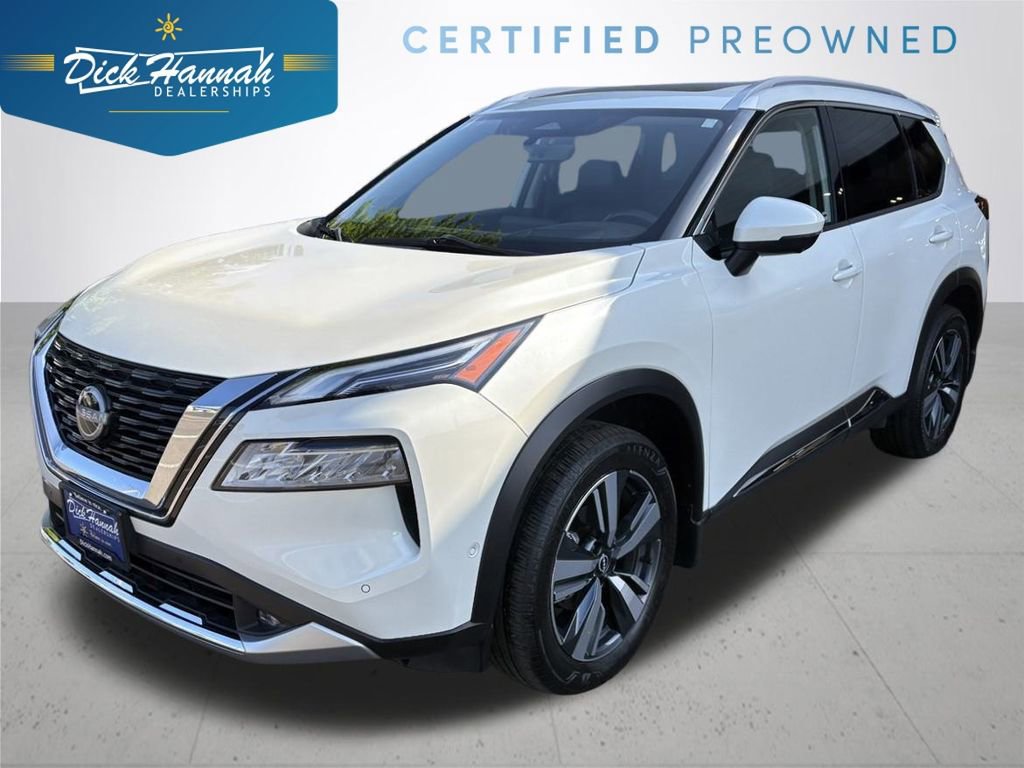 Certified 2022 Nissan Rogue Platinum w/ Head-Up Display Package