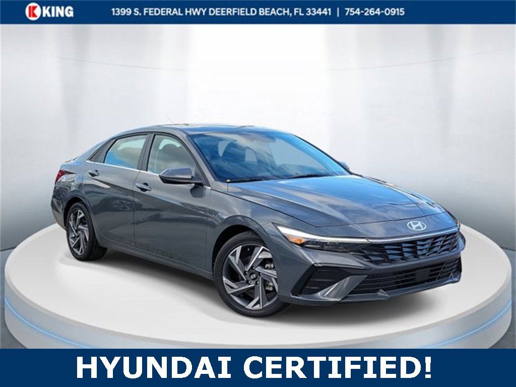 Certified 2025 Hyundai Elantra SEL