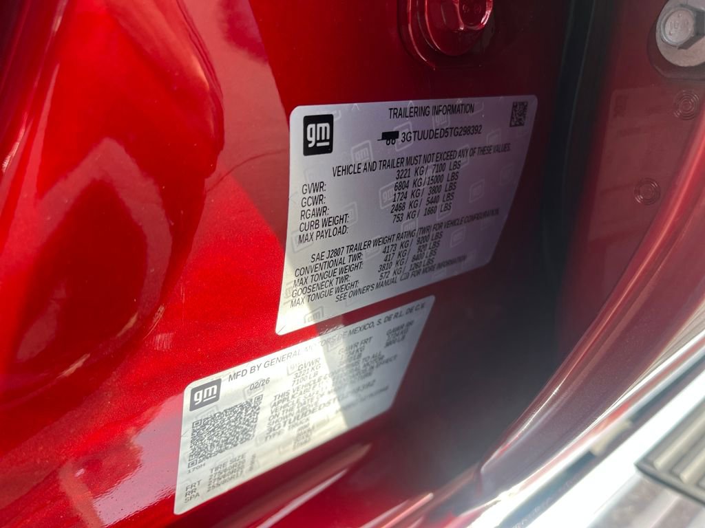 New 2026 GMC Sierra 1500 SLT w/ SLT Premium Plus Package AWD/4WD image 31